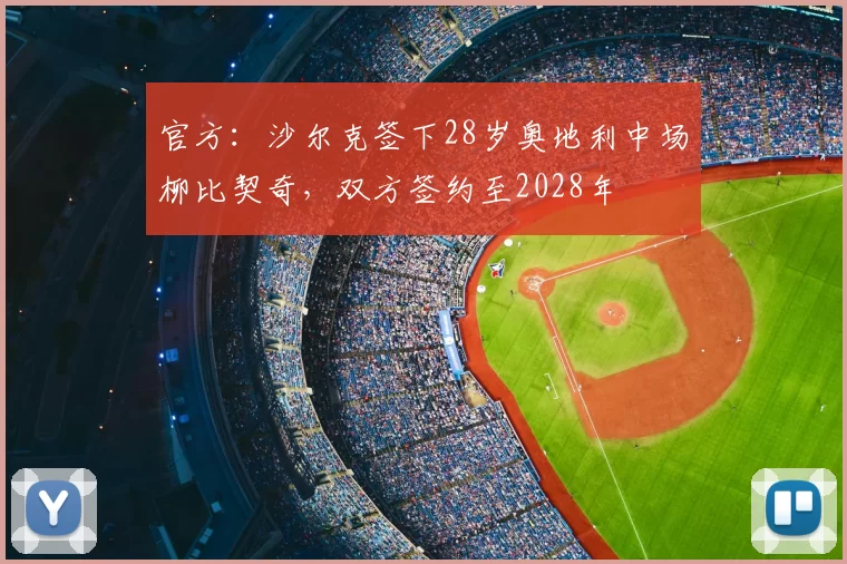 官方：沙尔克签下28岁奥地利中场柳比契奇，双方签约至2028年