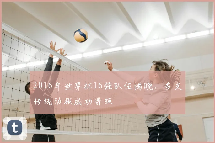 2016年世界杯16强队伍揭晓,多支传统劲旅成功晋级